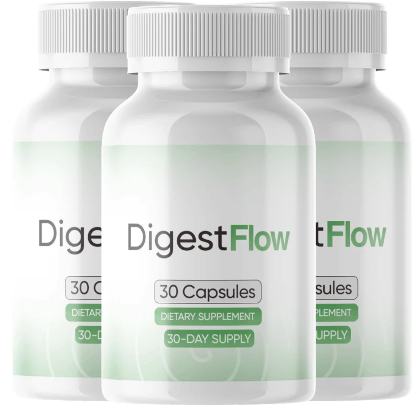 DigestFlow three bottle set